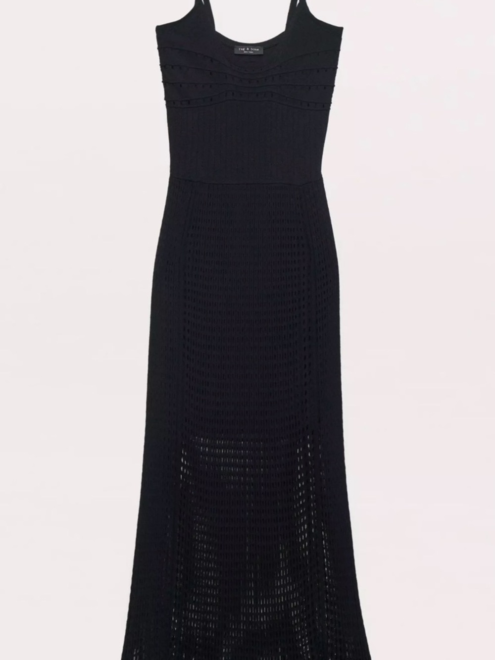 Rag & Bone Aly Tank Dress, Black, XS - Picture 4 of 11